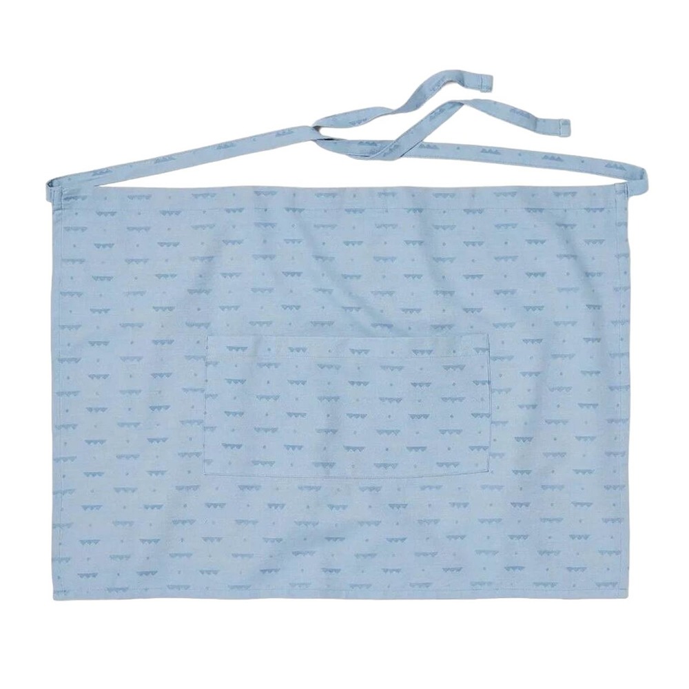 Cotton Chambray Half Apron Blue - Threshold, 100% Cotton, 30" x 21" + Free Ship